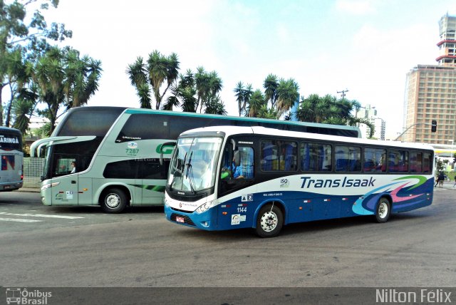 Trans Isaak Turismo 1144 na cidade de Curitiba, Paraná, Brasil, por Nilton Félix da Silva. ID da foto: 2180061.