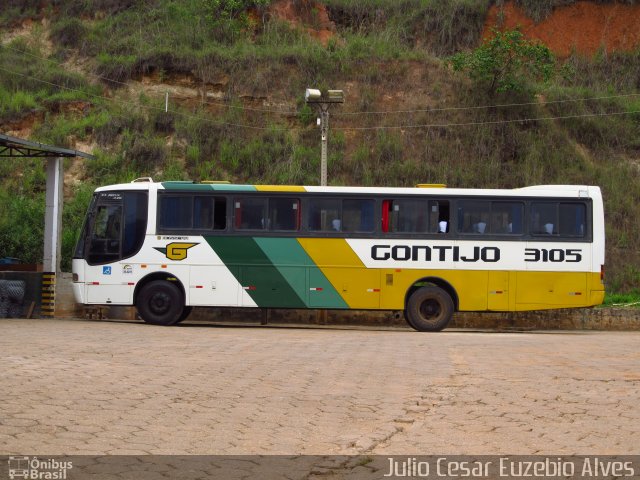 Empresa Gontijo de Transportes 3105 na cidade de Rio Doce, Minas Gerais, Brasil, por Julio Cesar Euzebio Alves. Número da foto: #2181003.