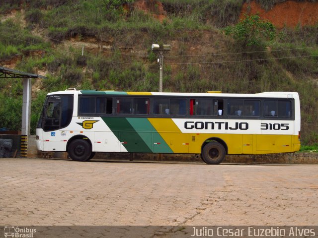 Empresa Gontijo de Transportes 3105 na cidade de Rio Doce, Minas Gerais, Brasil, por Julio Cesar Euzebio Alves. ID da foto: 2181003.