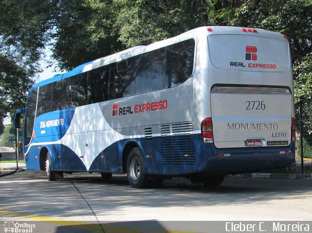 Real Expresso 2726 na cidade de São Paulo, São Paulo, Brasil, por Cleber C.  Moreira. Número da foto: #2180770.