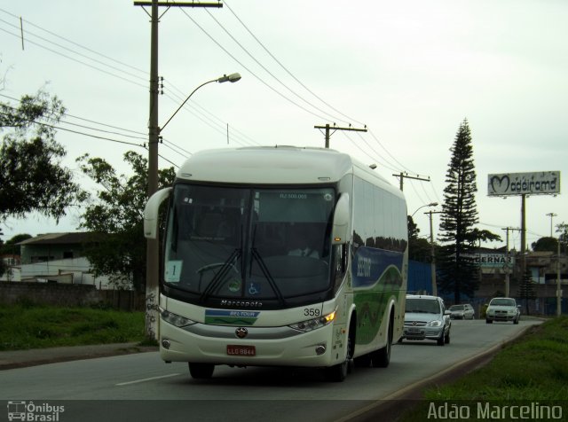 Bel-Tour Transportes e Turismo 359 na cidade de Belo Horizonte, Minas Gerais, Brasil, por Adão Raimundo Marcelino. ID da foto: 2181420.