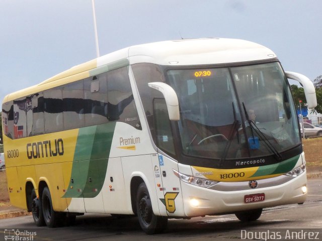 Empresa Gontijo de Transportes 18000 na cidade de Goiânia, Goiás, Brasil, por Douglas Andrez. Número da foto: #2181000.