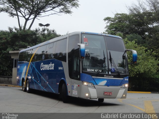 Viação Cometa 8140 na cidade de São Paulo, São Paulo, Brasil, por Gabriel Cardoso Lopes. Número da foto: #2181616.