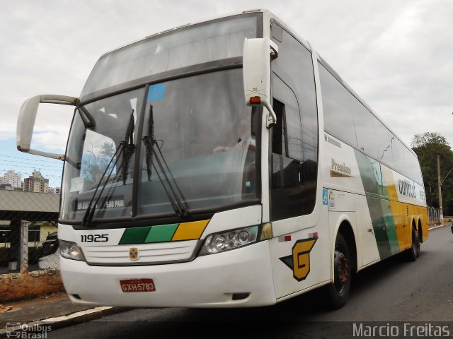 Empresa Gontijo de Transportes 11925 na cidade de Ribeirão Preto, São Paulo, Brasil, por Marcio Freitas. Número da foto: #2180512.