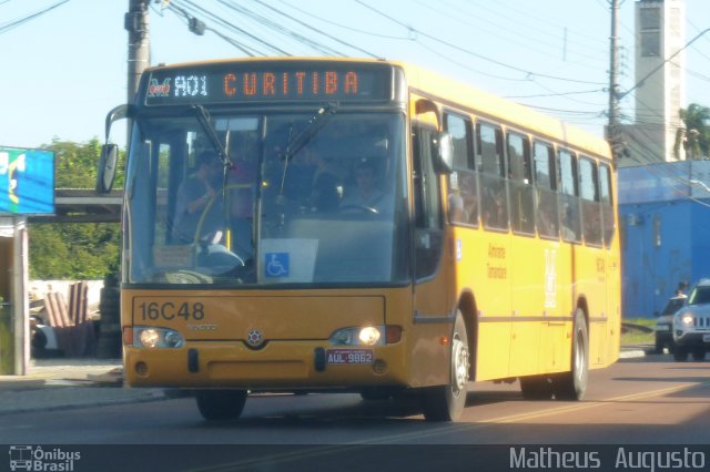 Viação Tamandaré 16C48 na cidade de Curitiba, Paraná, Brasil, por Matheus  Augusto. Número da foto: #2181176.