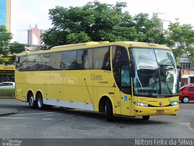 Viação Itapemirim 8803 na cidade de Curitiba, Paraná, Brasil, por Nilton Félix da Silva. Número da foto: #2181835.