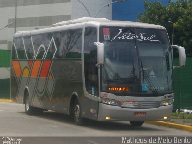 Intersul 5006 na cidade de São Paulo, São Paulo, Brasil, por Matheus de Melo Bento. ID da foto: 2181962.