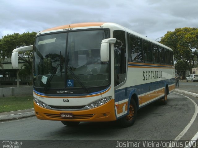 Viação Sertaneja 540 na cidade de Curvelo, Minas Gerais, Brasil, por Josimar Vieira. Número da foto: #2183518.