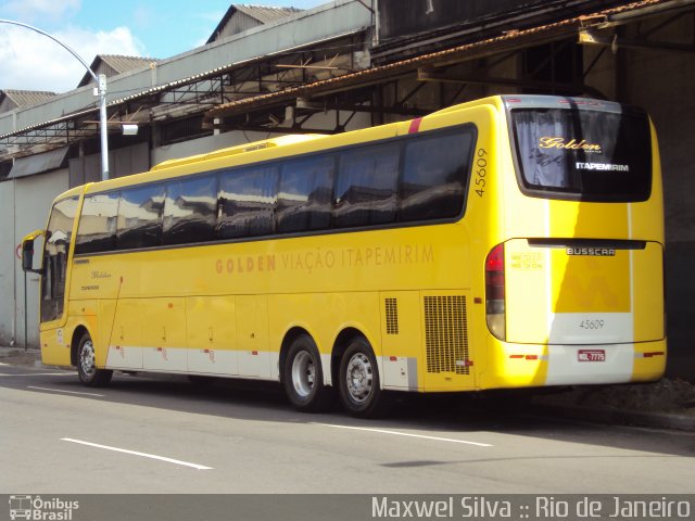 Viação Itapemirim 45609 na cidade de Rio de Janeiro, Rio de Janeiro, Brasil, por Maxwel Silva. Número da foto: #2182942.