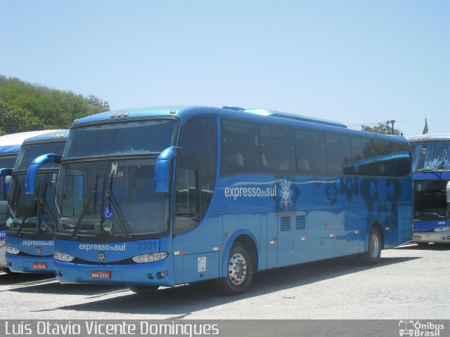 Expresso do Sul 2331 na cidade de Rio de Janeiro, Rio de Janeiro, Brasil, por Luis Otávio Vicente Domingues. ID da foto: 2182917.