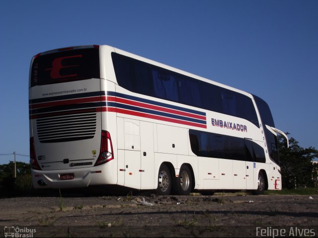 Expresso Embaixador 426 na cidade de Pelotas, Rio Grande do Sul, Brasil, por Felipe Alves. Número da foto: #2181776.