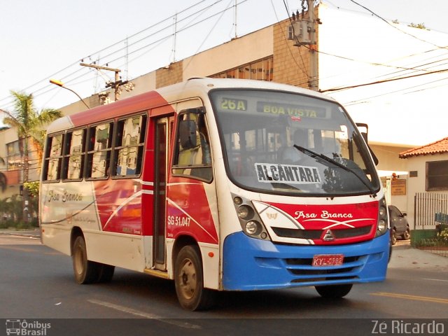 Auto Ônibus Asa Branca Gonçalense SG 51.047 na cidade de São Gonçalo, Rio de Janeiro, Brasil, por Zé Ricardo Reis. ID da foto: 2182305.