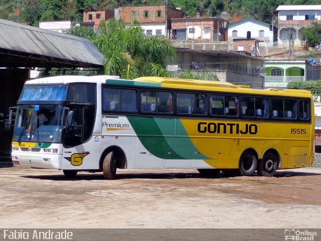 Empresa Gontijo de Transportes 15515 na cidade de Mantena, Minas Gerais, Brasil, por Fábio Andrade. Número da foto: #2183416.