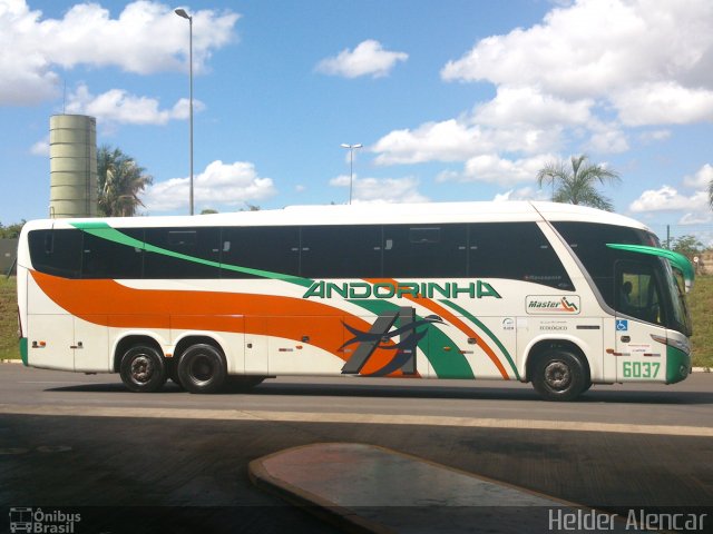 Empresa de Transportes Andorinha 6037 na cidade de Campo Grande, Mato Grosso do Sul, Brasil, por Helder Alencar. Número da foto: #2182153.