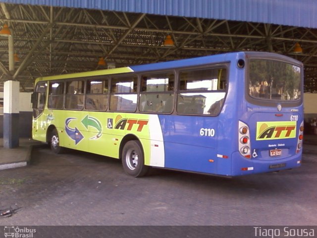 ATT - Atlântico Transportes e Turismo 6110 na cidade de Candeias, Bahia, Brasil, por Tiago Tiaguinho. Número da foto: #2182157.