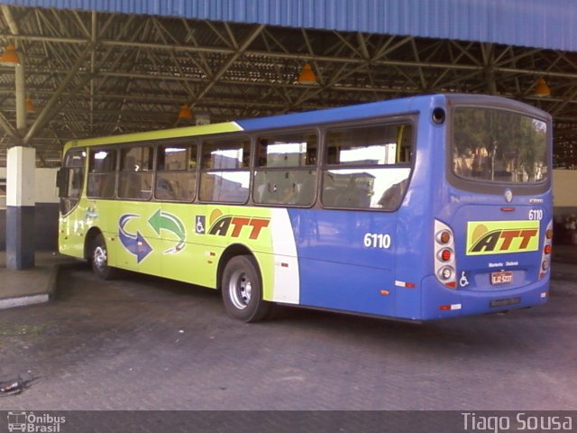 ATT - Atlântico Transportes e Turismo 6110 na cidade de Candeias, Bahia, Brasil, por Tiago Tiaguinho. ID da foto: 2182157.