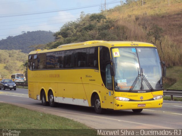 Viação Itapemirim 5523 na cidade de Queimados, Rio de Janeiro, Brasil, por Maxwel Silva. Número da foto: #2182925.