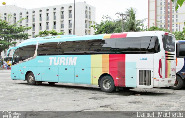Turim Transportes e Serviços 2308 na cidade de Ilhéus, Bahia, Brasil, por Daniel  Machado. Número da foto: #2183559.