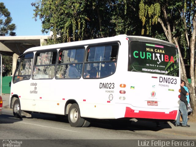 Empresa Cristo Rei > CCD Transporte Coletivo DN023 na cidade de Curitiba, Paraná, Brasil, por Luiz Felipe Ferreira. ID da foto: 2182992.