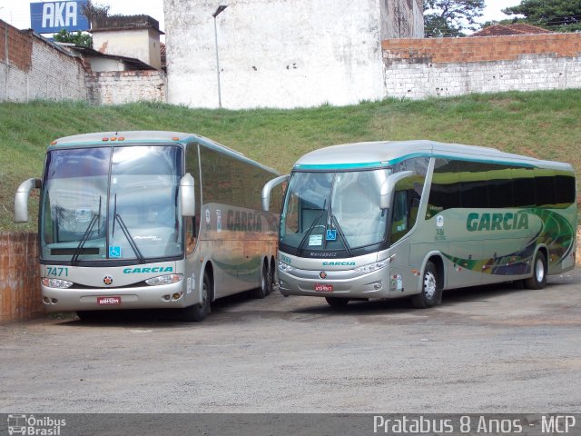 Viação Garcia 7486 na cidade de Bauru, São Paulo, Brasil, por Cristiano Soares da Silva. ID da foto: 2183779.