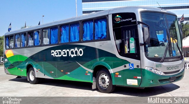 Redenção Turismo 6070 na cidade de São Paulo, São Paulo, Brasil, por Matheus Silva. ID da foto: 2183284.