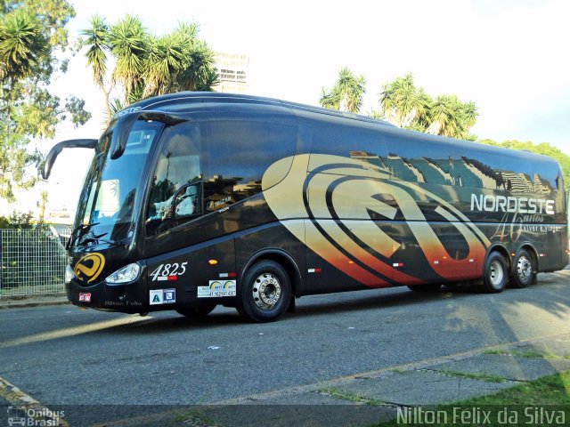 Expresso Nordeste 4825 na cidade de Curitiba, Paraná, Brasil, por Nilton Félix da Silva. Número da foto: #2184371.