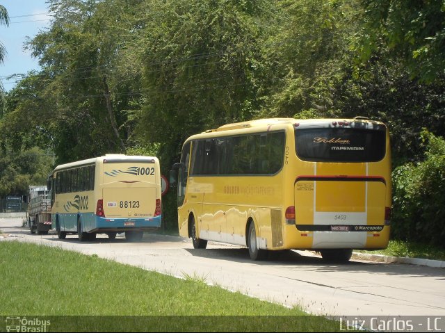 Viação Itapemirim 5403 na cidade de Recife, Pernambuco, Brasil, por Luiz Carlos de Santana. ID da foto: 2185317.