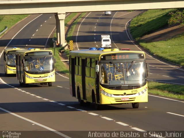 Empresa Circular de Marília 6115 na cidade de Presidente Prudente, São Paulo, Brasil, por Antonio de Bastos  e Silva Junior. Número da foto: #2186173.