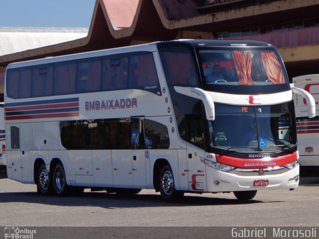 Expresso Embaixador 432 na cidade de Pelotas, Rio Grande do Sul, Brasil, por Gabriel  Morosoli. Número da foto: #2184607.