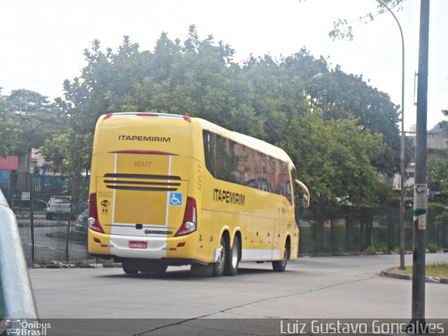 Viação Itapemirim 60577 na cidade de São Paulo, São Paulo, Brasil, por Luiz Gustavo Goncalves. Número da foto: #2186226.