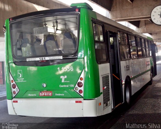 Viação Santa Brígida 1 1536 na cidade de São Paulo, São Paulo, Brasil, por Matheus Silva. ID da foto: 2186093.