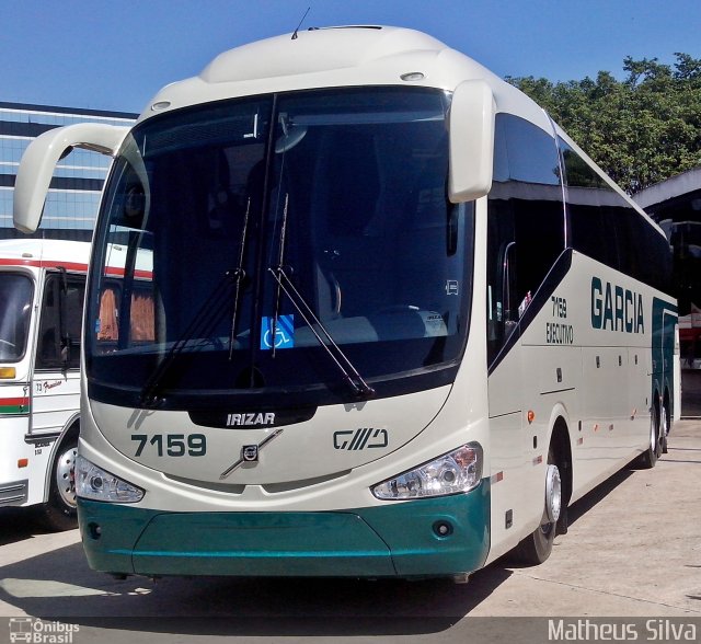 Viação Garcia 7159 na cidade de São Paulo, São Paulo, Brasil, por Matheus Silva. Número da foto: #2186101.