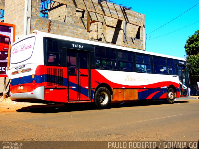 Expresso São Luiz 7180 na cidade de Rio Verde, Goiás, Brasil, por Paulo Roberto de Morais Amorim. ID da foto: 2186043.