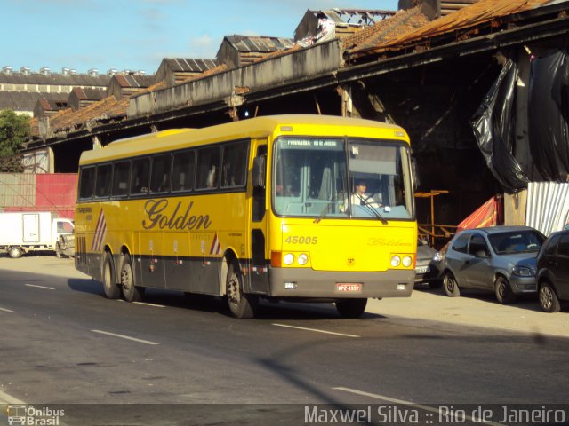 Viação Itapemirim 45005 na cidade de Rio de Janeiro, Rio de Janeiro, Brasil, por Maxwel Silva. ID da foto: 2184814.