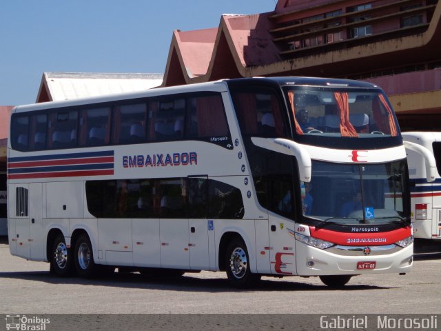 Expresso Embaixador 430 na cidade de Pelotas, Rio Grande do Sul, Brasil, por Gabriel  Morosoli. Número da foto: #2184567.