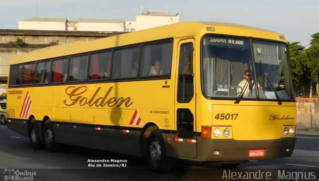 Viação Itapemirim 45017 na cidade de Rio de Janeiro, Rio de Janeiro, Brasil, por Alexandre  Magnus. Número da foto: #2185526.