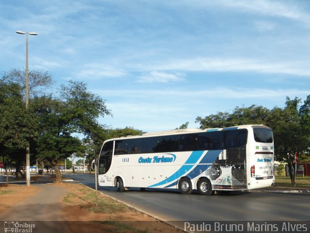 Costa Turismo 1212 na cidade de Gama, Distrito Federal, Brasil, por Paulo Bruno Marins Alves. ID da foto: 2184911.