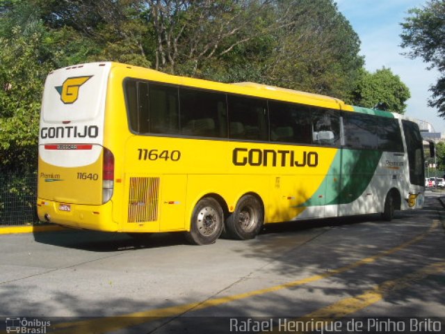 Empresa Gontijo de Transportes 11640 na cidade de São Paulo, São Paulo, Brasil, por Rafael Henrique de Pinho Brito. ID da foto: 2184829.