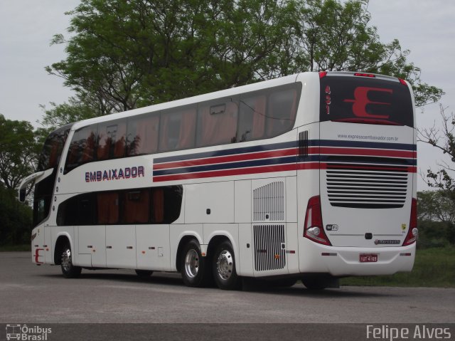 Expresso Embaixador 431 na cidade de Pelotas, Rio Grande do Sul, Brasil, por Felipe Alves. Número da foto: #2148107.