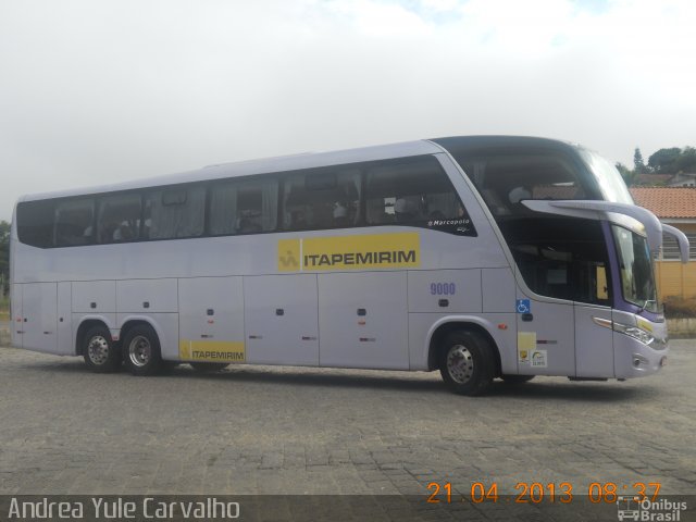 Viação Itapemirim 9000 na cidade de Miracatu, São Paulo, Brasil, por Andrea Yule Carvalho. ID da foto: 2149035.