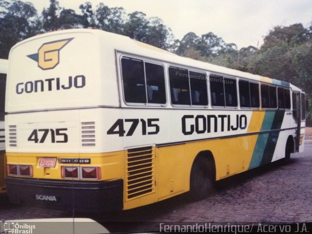 Empresa Gontijo de Transportes 4715 na cidade de Belo Horizonte, Minas Gerais, Brasil, por J. Alexandre Machado. Número da foto: #2148851.