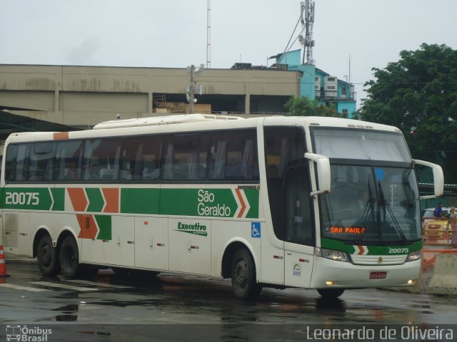 Cia. São Geraldo de Viação 20075 na cidade de Rio de Janeiro, Rio de Janeiro, Brasil, por Diego Oliveira. Número da foto: #2148322.