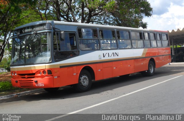 VIAN - Viação Anapolina 95874 na cidade de Planaltina, Distrito Federal, Brasil, por David Borges. Número da foto: #2149694.
