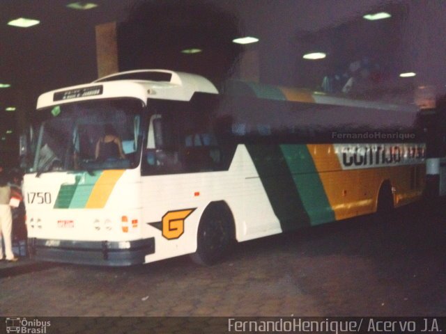 Empresa Gontijo de Transportes 1750 na cidade de Belo Horizonte, Minas Gerais, Brasil, por J. Alexandre Machado. ID da foto: 2149171.