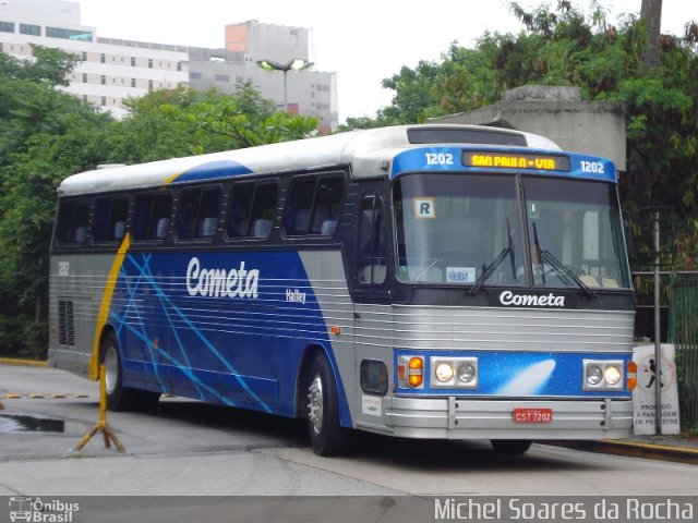 Viação Cometa 1202 na cidade de São Paulo, São Paulo, Brasil, por Michel Soares da Rocha. ID da foto: 2186576.