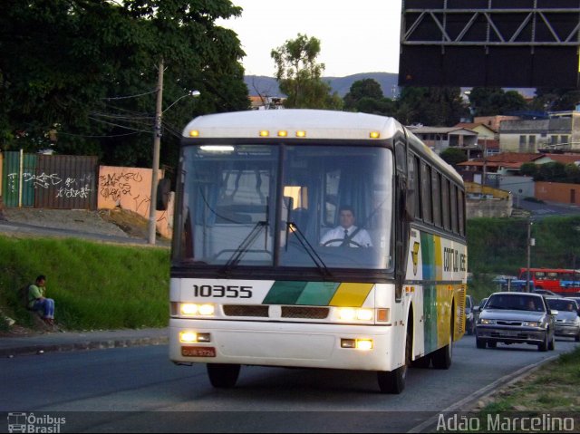 Empresa Gontijo de Transportes 10355 na cidade de Belo Horizonte, Minas Gerais, Brasil, por Adão Raimundo Marcelino. ID da foto: 2188333.