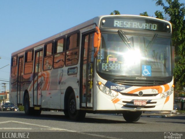 SBC Trans 1629 na cidade de São Bernardo do Campo, São Paulo, Brasil, por Luis Nunez. ID da foto: 2187337.