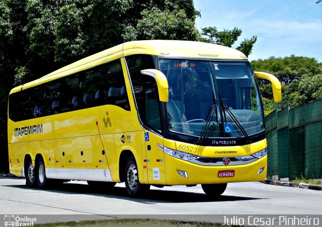 Viação Itapemirim 60523 na cidade de São Paulo, São Paulo, Brasil, por Julio César Pinheiro. Número da foto: #2188100.
