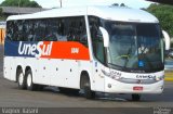 Unesul de Transportes 5246 na cidade de Foz do Iguaçu, Paraná, Brasil, por Vagner Valani. Número da foto: #:id.