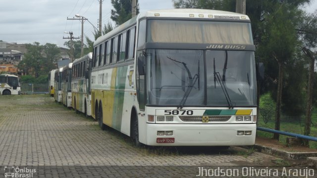 Empresa Gontijo de Transportes 5870 na cidade de Contagem, Minas Gerais, Brasil, por Jhodson Oliveira Araujo. Número da foto: #2189205.
